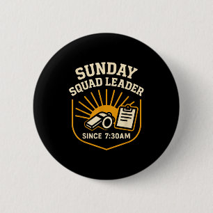 Funny Pastor Youth Ministry Church Leader Humor Se 6 Cm Round Badge