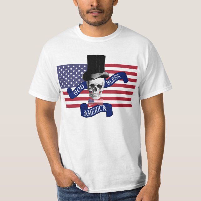 Funny patriotic american T-Shirt (Front)