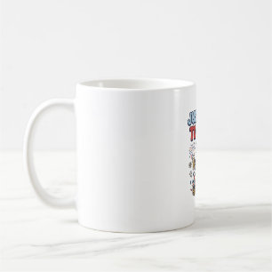 Funny Patriotic Rooster Fireworks Beer Shirt Desig Coffee Mug