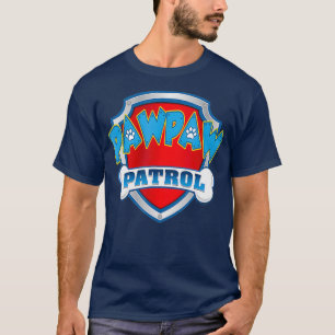 Funny Pawpaw Patrol  Dog Mom Dad For Men Women T-Shirt