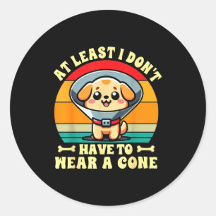 Funny Pe Injury Gift For Replacement Surgery Surge Classic Round Sticker
