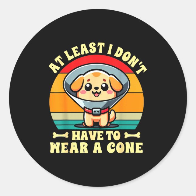 Funny Pe Injury Gift For Replacement Surgery Surge Classic Round Sticker (Front)