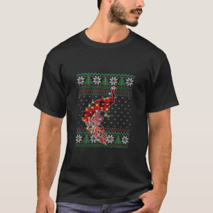 Funny Peacock Ugly Sweater Christmas Animals Light