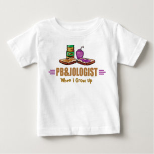 Funny Peanut Butter Jelly Sandwiches Baby T-Shirt