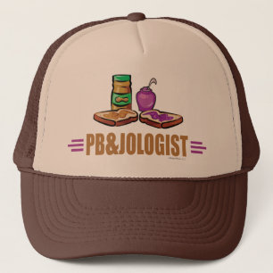 Funny Peanut Butter & Jelly Trucker Hat