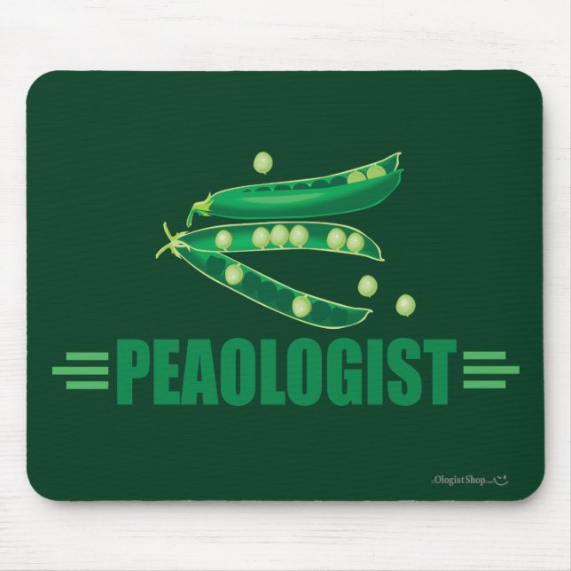 Funny Peas Mouse Mat (Front)
