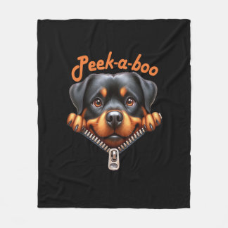 Funny - Peekaboo Fleece Blanket