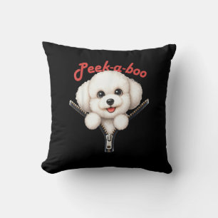 Funny - Peekaboo Halloween Cushion