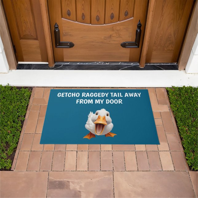 FUNNY PEKIN DUCK DOOR MAT (Outdoor)