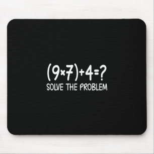 Funny Pemdas Elementary Math Teacher Brainrot 67 M Mouse Mat