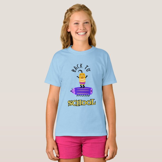 Funny pencil back to school T-Shirt (Front Full)