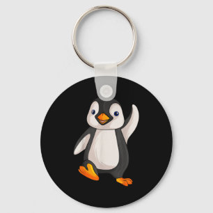 Funny Penguin Apparel S Uni-adults Kids Children B Key Ring