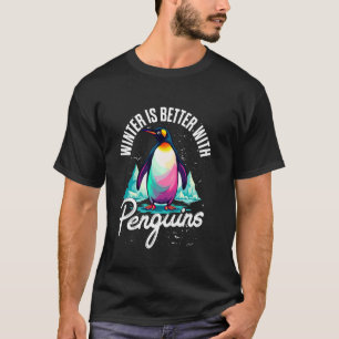 Funny Penguin Design For Penguin Lovers And Cute A T-Shirt