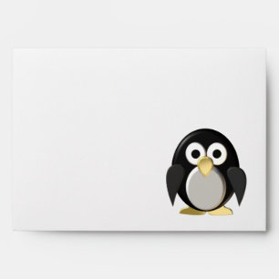 Funny penguin envelopes