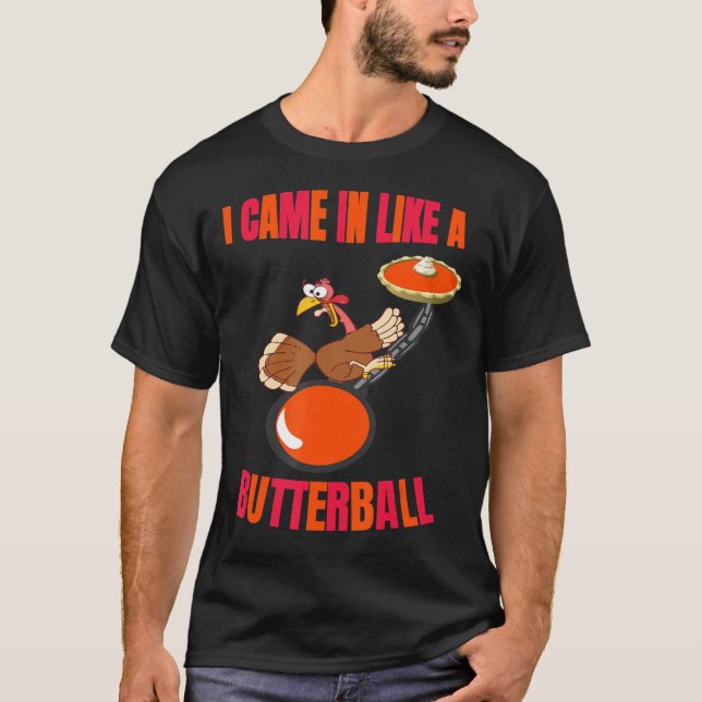 Funny Penguin It's Fall Y'all Thanksgiving Animal  T-Shirt (Front)