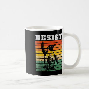 Funny Penguin Resist Penguins Protest Against Tari Coffee Mug