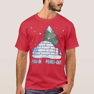 Funny PenguinIgloo & Winter Snow Pun, PenguIn Peng T-Shirt