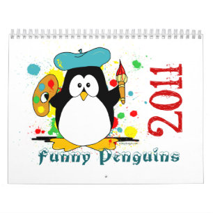 Funny Penguins Calendar