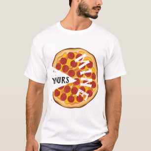 Funny pepperoni pizza cute foodie party T-Shirt