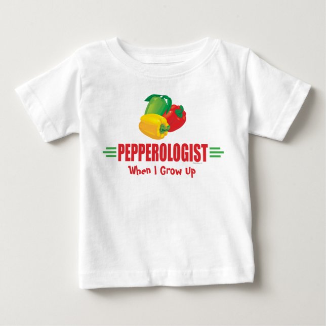 Funny Peppers Baby T-Shirt (Front)