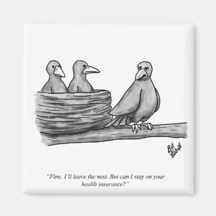 Funny Percenters Empty Nester Parenting Humour Magnet