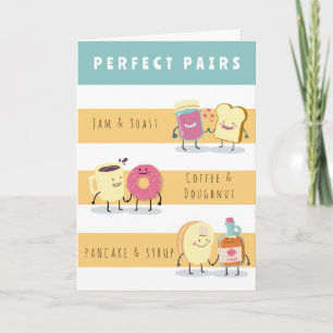 FUNNY PERFECT PAIR ANNIVERSARY CARD