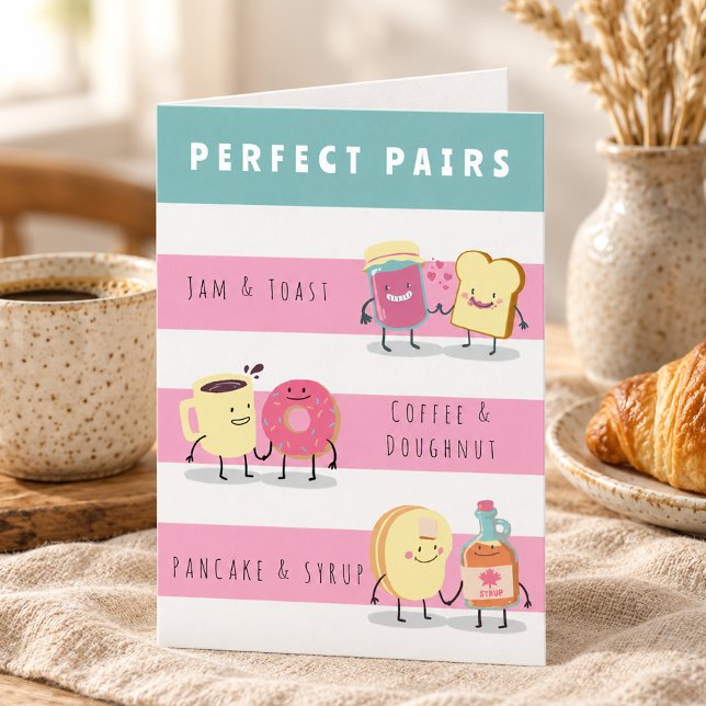 FUNNY PERFECT PAIR ANNIVERSARY CARD (Creator Uploaded)