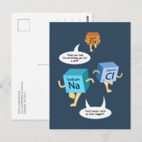 Funny Periodic Table Chemistry Humour Birthday Gag