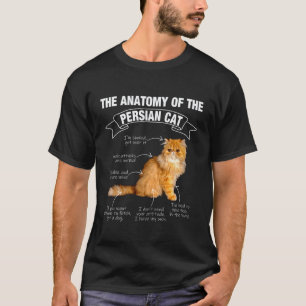 Funny Persian Cat Mum Dad Meow T-Shirt