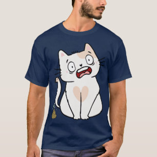 Funny Persian Cat Smells Poo Poo T-Shirt