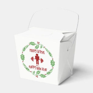 Funny Personal Trainer Fitness Christmas Liftmas Favour Box