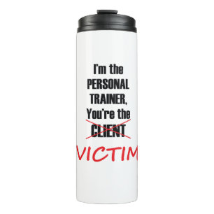 Funny Personal Trainer Fitness Gym Tumbler