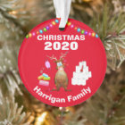 Funny Personalised 2020 Covid Christmas Tree