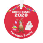 Funny Personalised 2020 Covid Christmas Tree