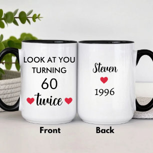 Funny Personalised 60th Birthday  Mug