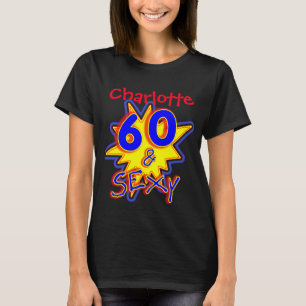 Funny Personalised 60th Birthday Novelty T-Shirt