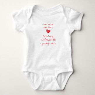 Funny Personalised Baby Gift, Hello Baby Bodysuit