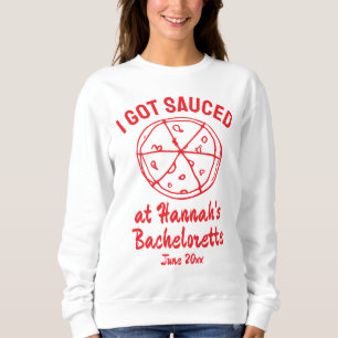 Funny Personalised Bachelorette Trip Gift for her Sweatshirt