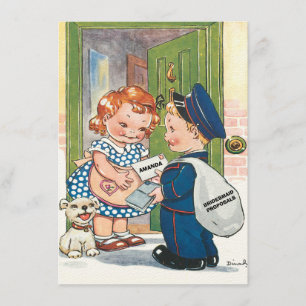 Funny personalised be my bridesmaid/maid of honour invitation