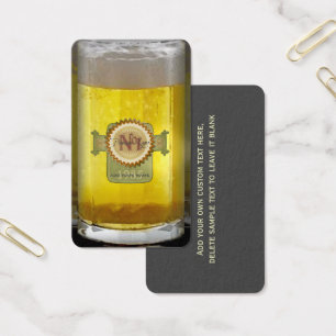 Funny Personalised Beer Glass
