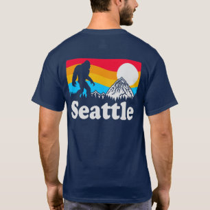 Funny Personalised Big Foot Seattle T-Shirt