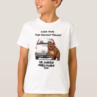 Funny Personalised Camping Bear Family Reunion