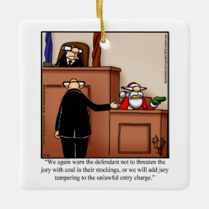 Funny Personalised Christmas Ornament Gift