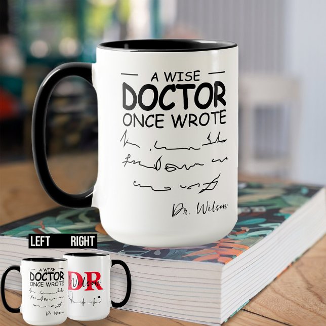 Funny Personalised Doctor funny doctor saying Mug (Creator Uploaded)