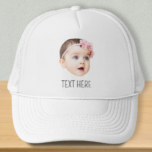 Funny Personalised Face Photo  Trucker Hat