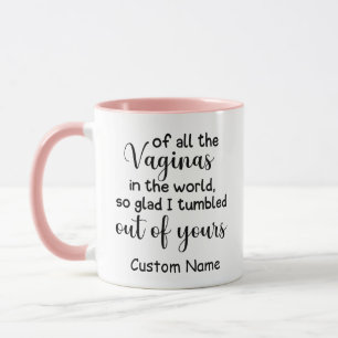 funny personalised gifts for mum coffee mug