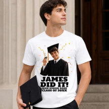 Funny Personalised Graduation Party Custom Photo