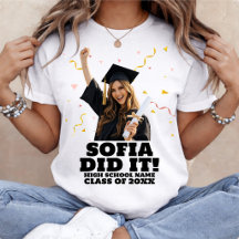 Funny Personalised Graduation Party Custom Photo