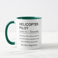 Funny Personalised Helicopter Pilot Definition