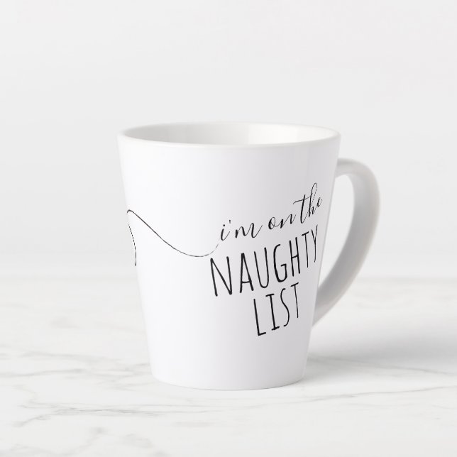 Funny Personalised Mugs for Christmas (Right Angle)